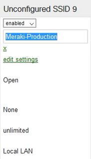 meraki vpn client configuration with radius