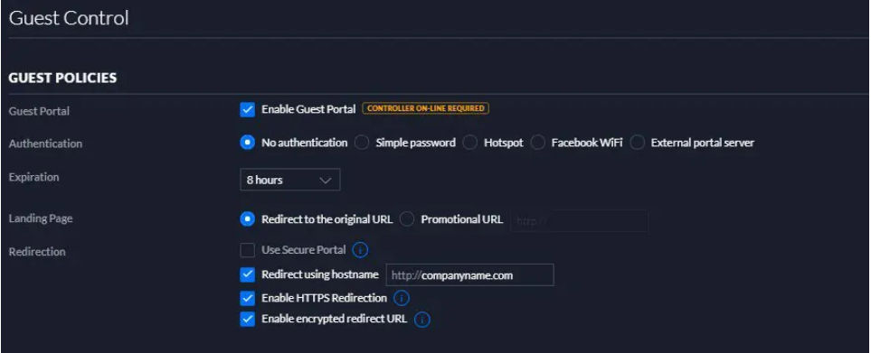 How to add ACLs for UniFi SSID