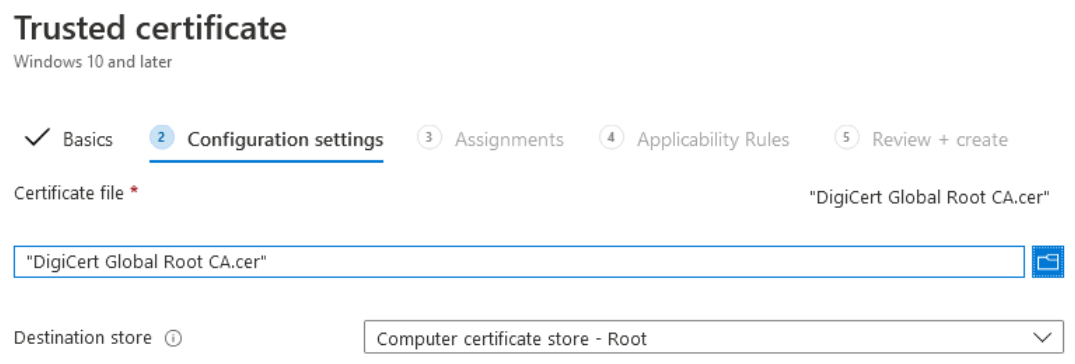 Enrolling Device/Machine and User Certificates in Microsoft Intune ...