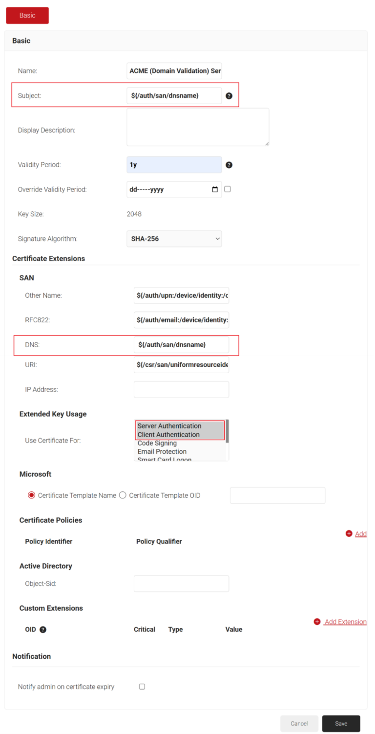 ACME HTTP and DNS Validation Guide